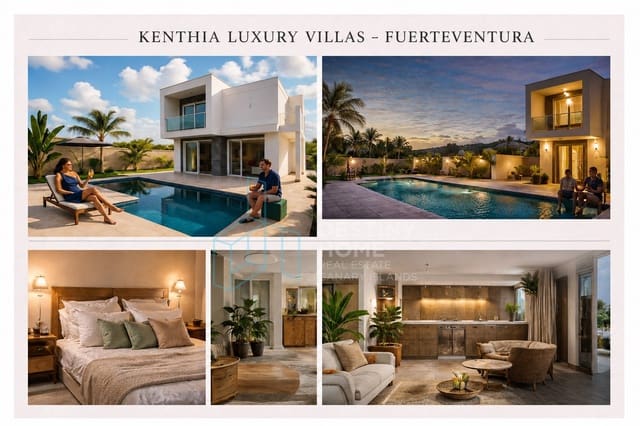 2 slaapkamer Villa te koop in Villaverde, La Oliva met zwembad garage - € 454.000 (Ref: 9978402)