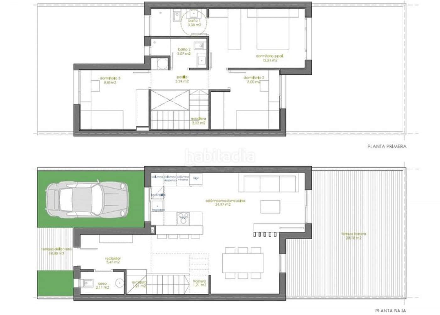 3 chambre Villa/Maison Semi-Mitoyenne à vendre à Alfarp - 199 500 € (Ref: 6641760)