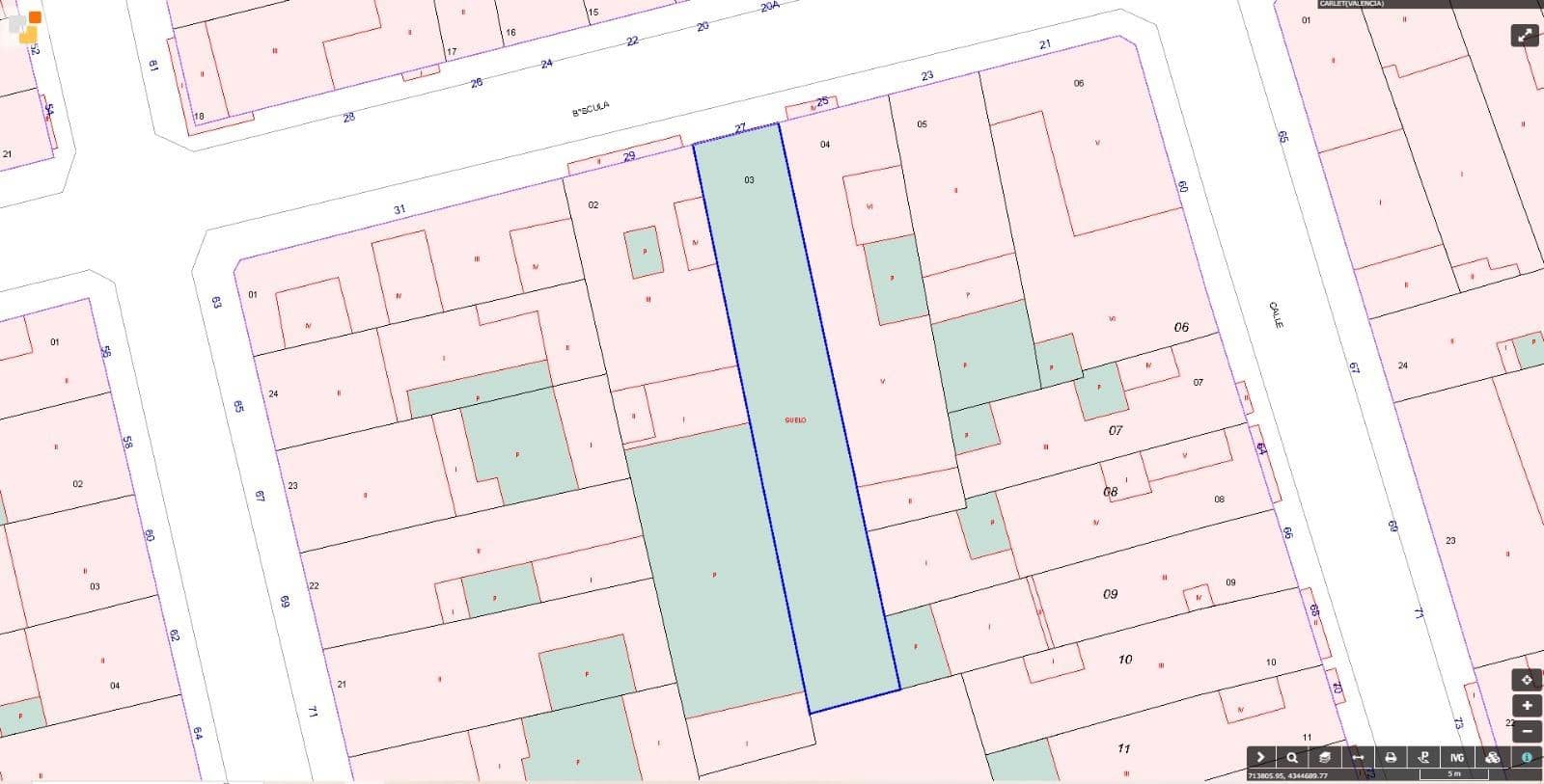 Byggegrund til salg i Carlet - € 123.000 (Ref: 7571289)