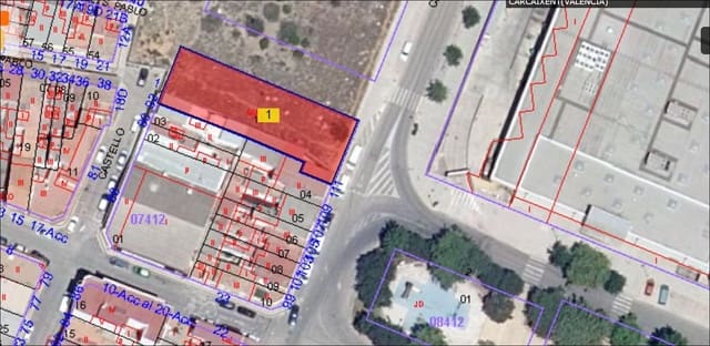 Tomt till salu i Carcaixent - 97 900 € (Ref: 8843454)