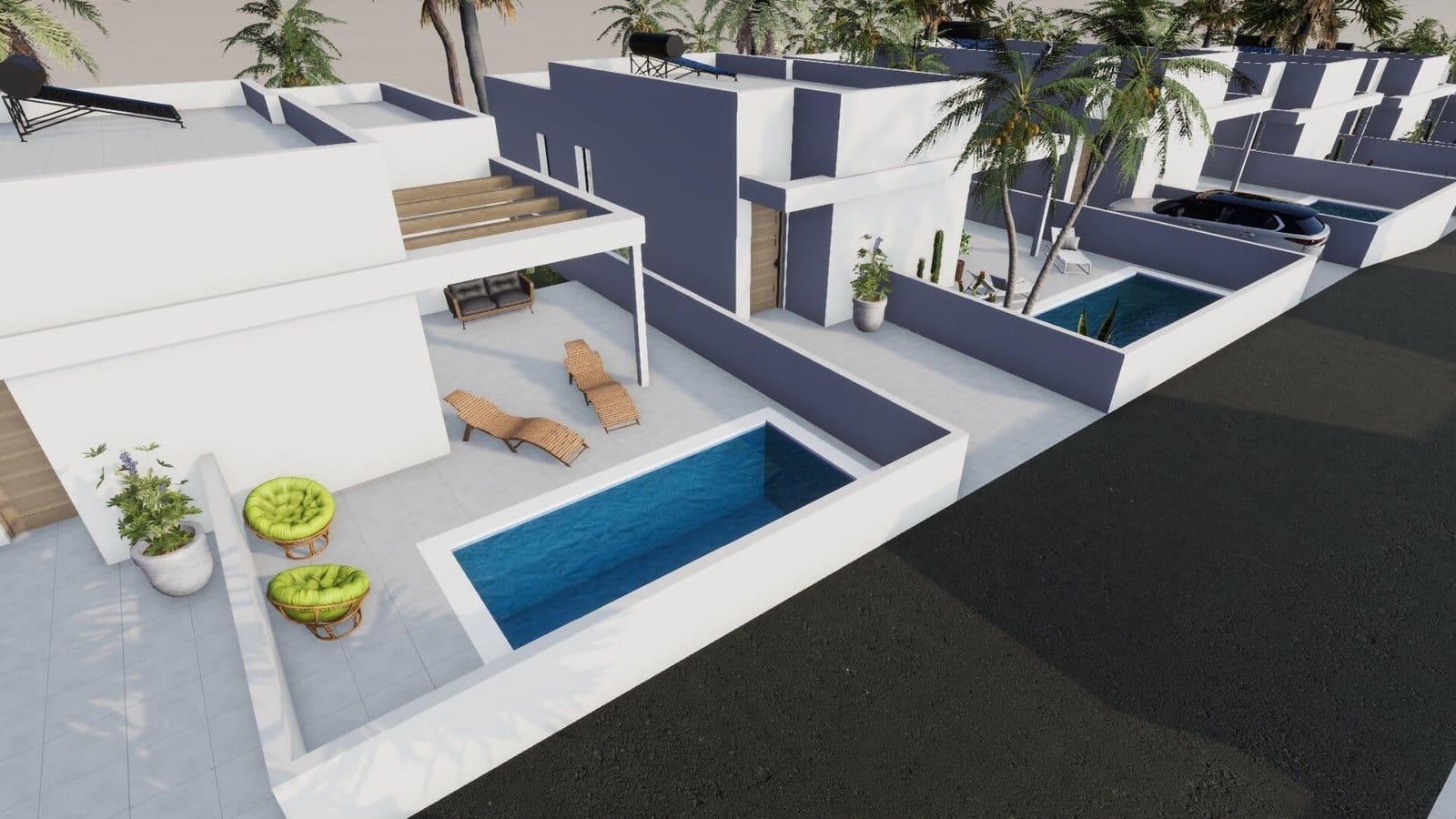 3 camera da letto Villa in vendita in Playa Blanca con piscina - 400.000 € (Rif: 7791279)