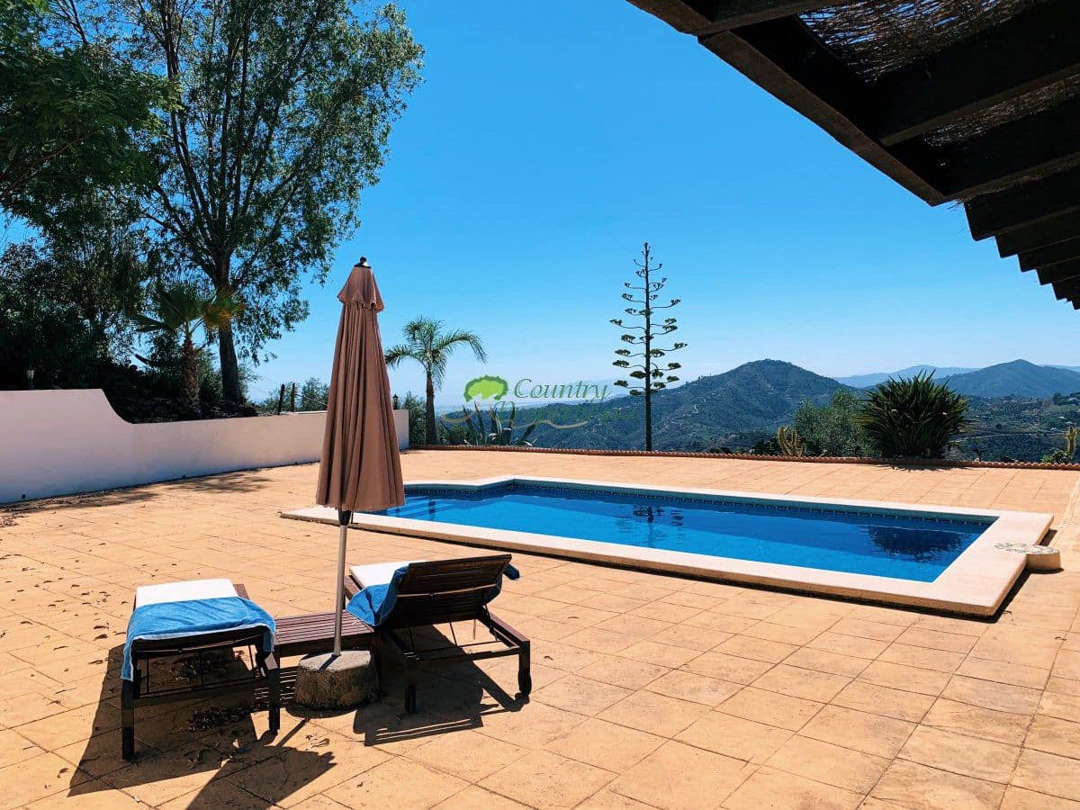Finca/Casa Rural de 3 habitaciones en Cómpeta en venta con piscina - 595.000 € (Ref: 10157419)