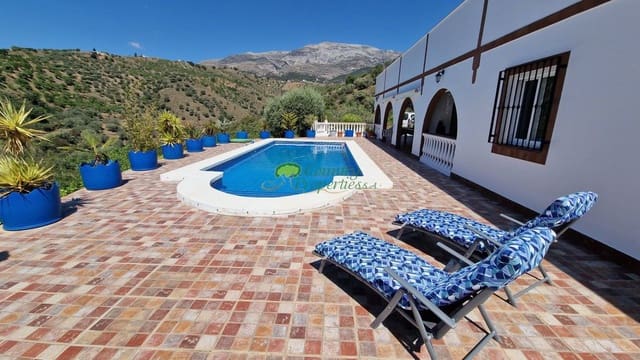 4 chambre Finca/Maison de Campagne à vendre à Sedella avec garage - 415 000 € (Ref: 9861621)