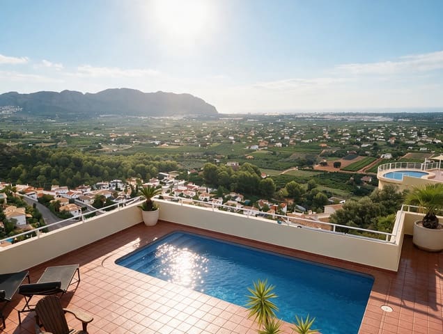 3 slaapkamer Villa te koop in Pedreguer met zwembad garage - € 735.000 (Ref: 10184313)
