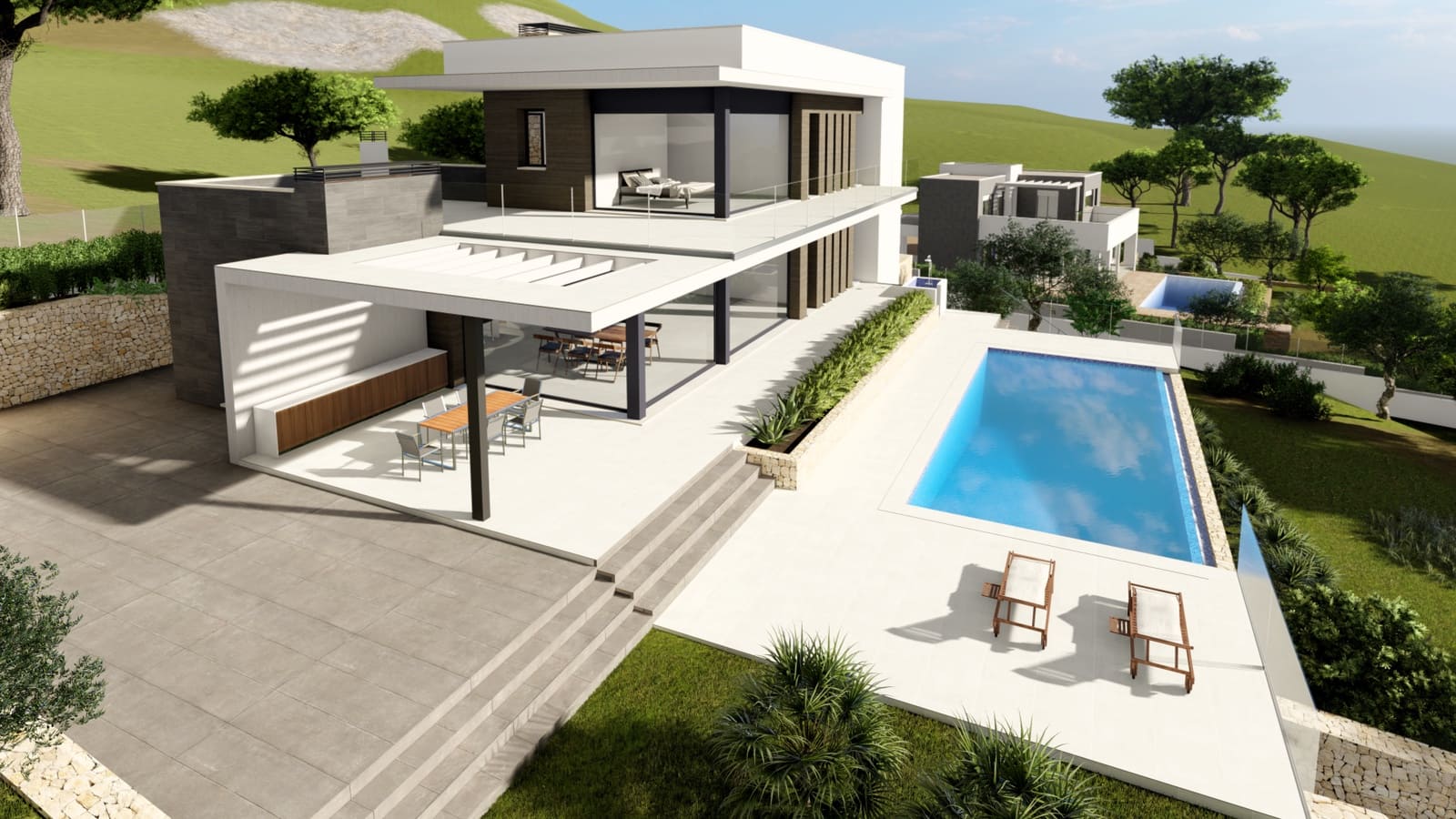 4 soveværelse Villa til salg i Javea / Xabia med swimmingpool garage - € 2.350.000 (Ref: 9130900)