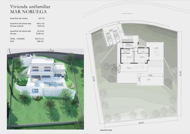 5 sypialnia Willa na sprzedaż w Partides comunes - Adsubia, Javea / Xàbia z basenem garażem - 1 078 000 € (Ref: 9130908)