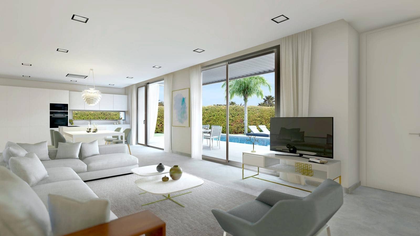 3 makuuhuone Huvila myytävänä paikassa Benidorm mukana uima-altaan - 845 000 € (Ref: 9130917)