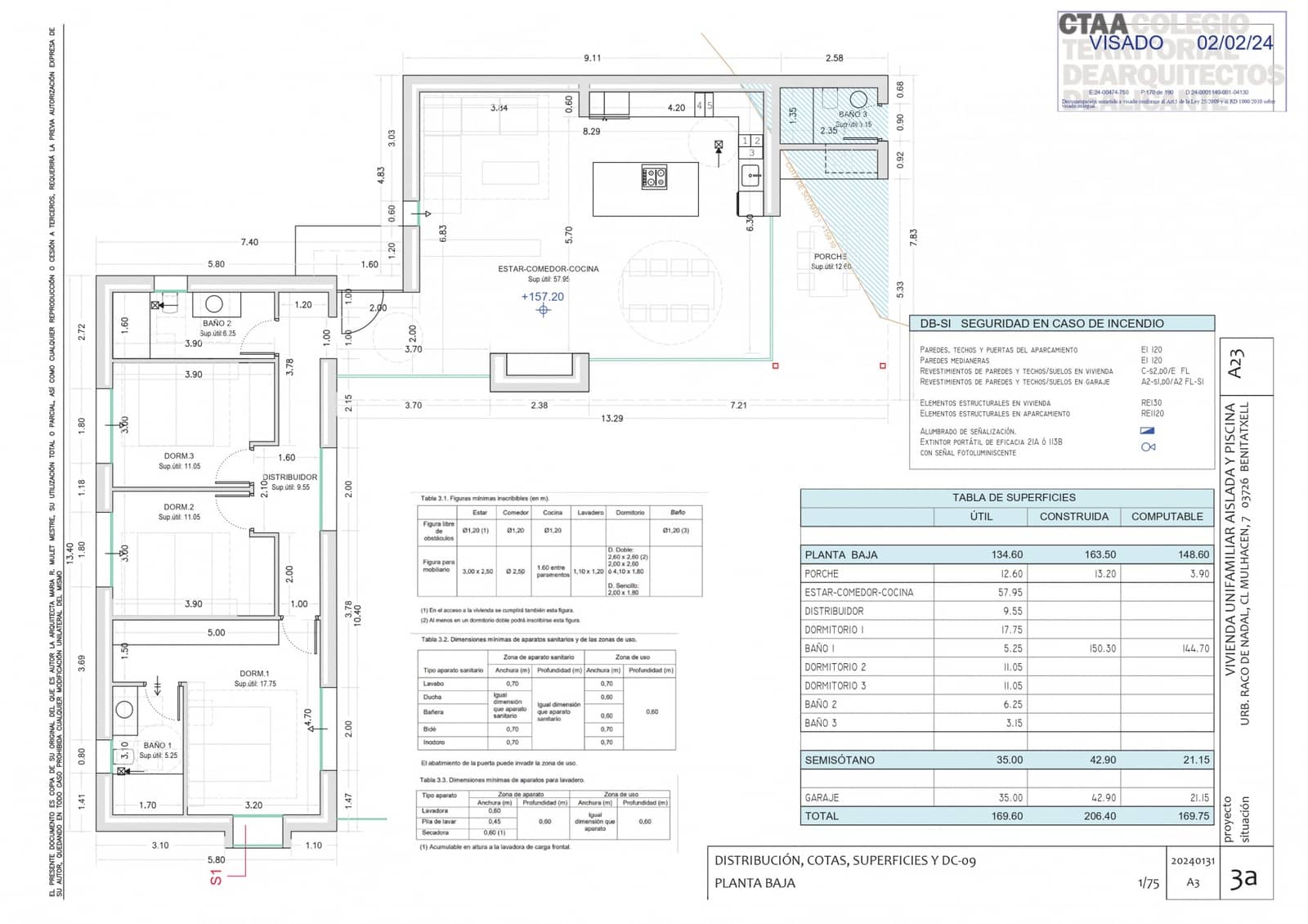 3 soveværelse Villa til salg i Benitachell / Benitatxell med swimmingpool garage - € 895.000 (Ref: 9130942)