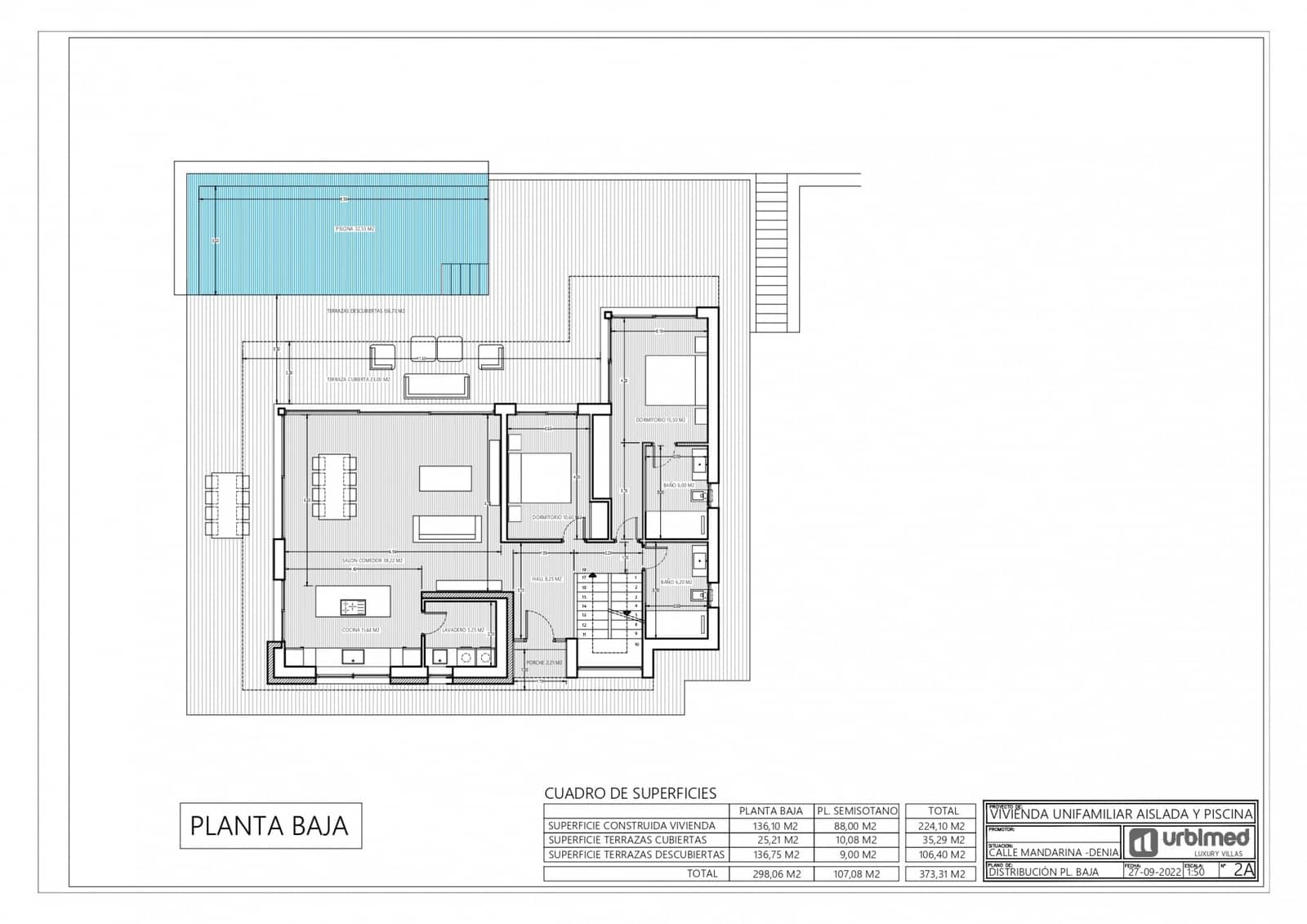 4 Zimmer Villa zu verkaufen in Denia mit Pool Garage - 1.350.000 € (Ref: 9130956)