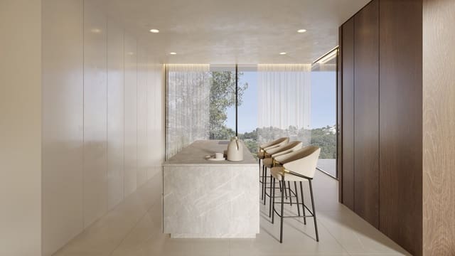 4 sypialnia Willa na sprzedaż w Teulada Pueblo, Teulada-Moraira z basenem garażem - 3 500 000 € (Ref: 9130957)