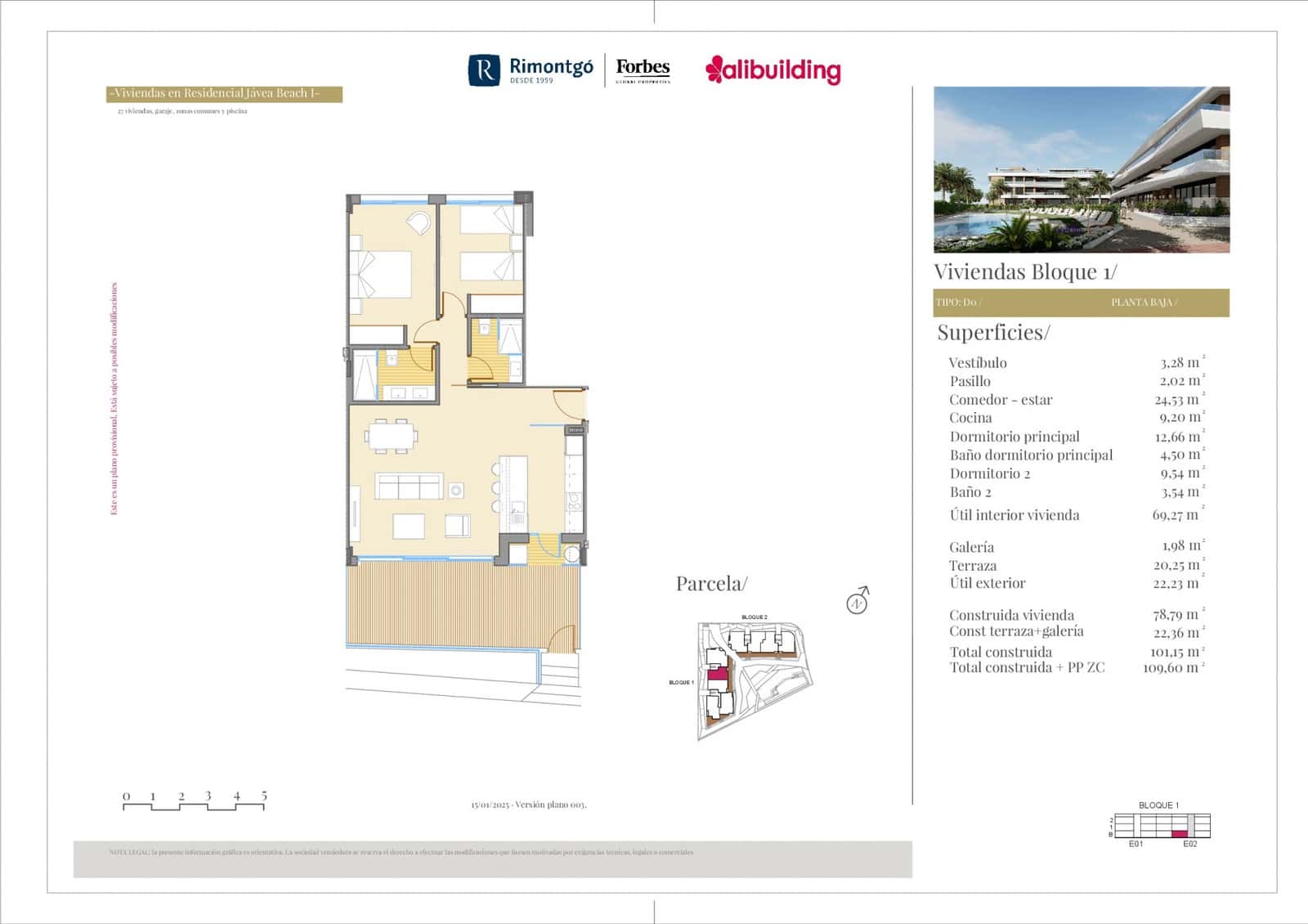 2 bedroom Apartment for sale in Arenal with pool garage - € 515,000 (Ref: 9160837)