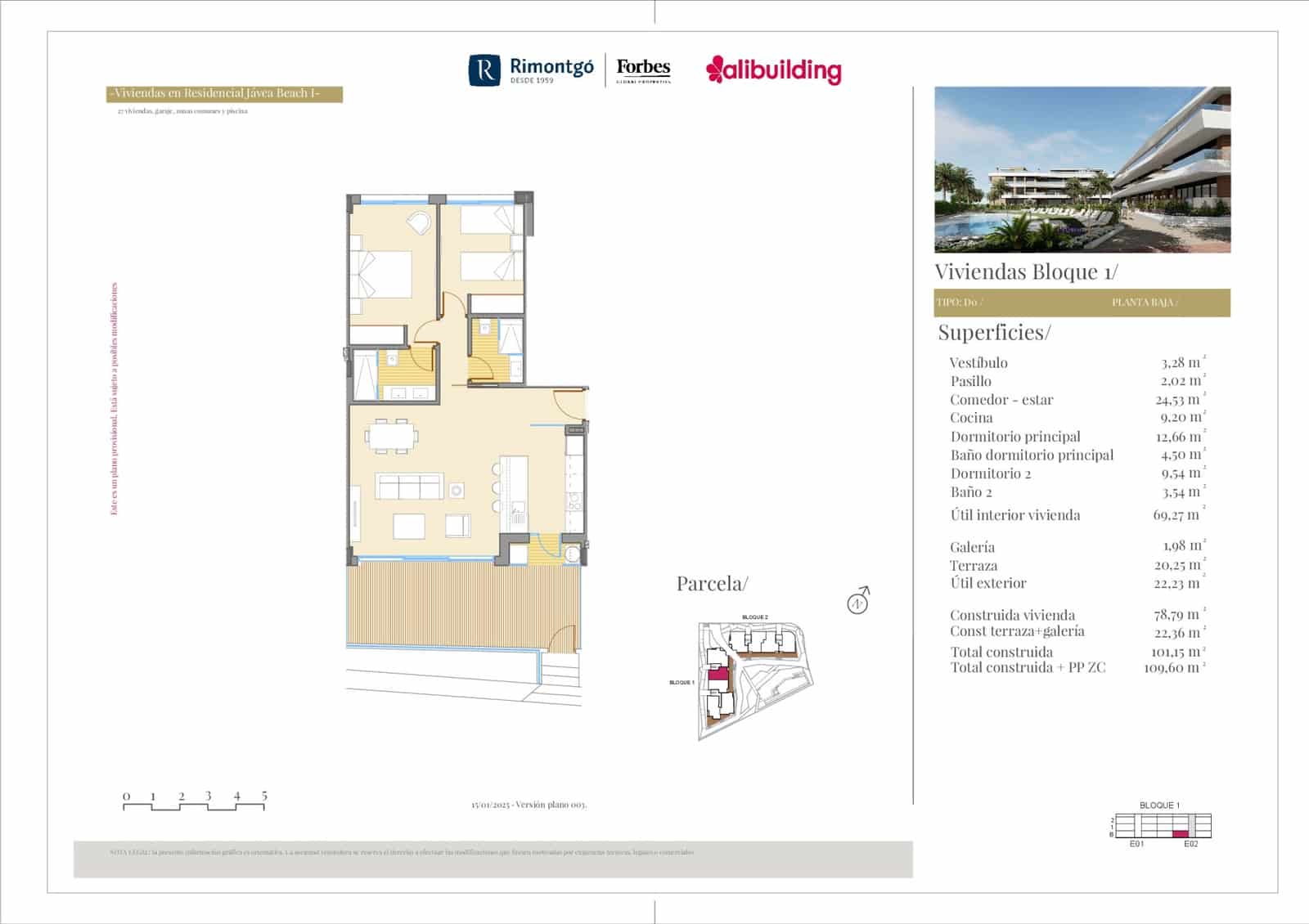 2 soverom Leilighet til salgs i Arenal med svømmebasseng garasje - € 515 000 (Ref: 9160837)