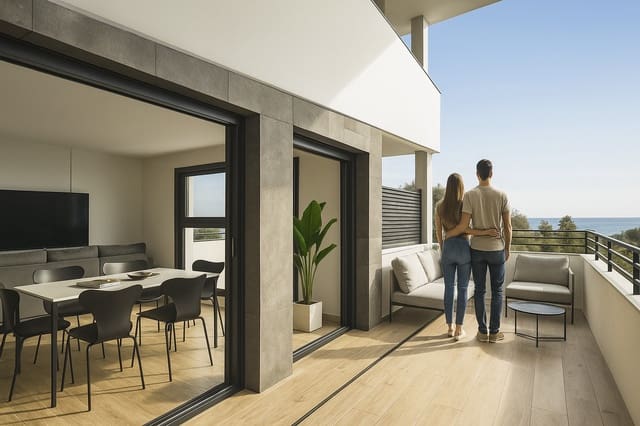 3 Zimmer Apartment zu verkaufen in Oliva Playa, Oliva mit Pool Garage - 332.350 € (Ref: 9226271)