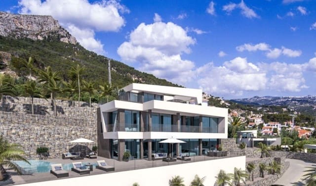 4 soveværelse Villa til salg i Oltamar - Cucarres, Calpe / Calp med swimmingpool - € 1.850.000 (Ref: 6613494)