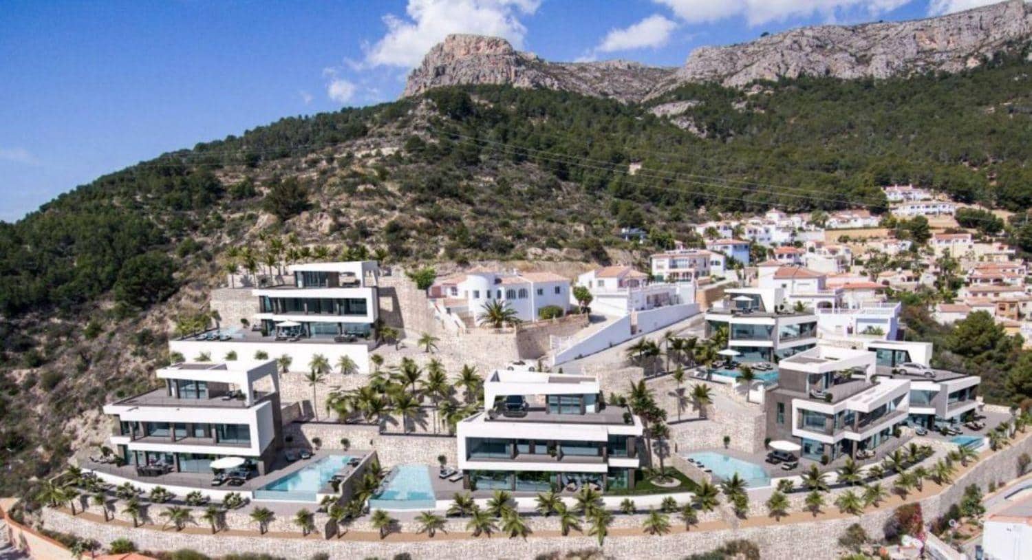 4 soveværelse Villa til salg i Calpe / Calp med swimmingpool - € 1.850.000 (Ref: 6613494)