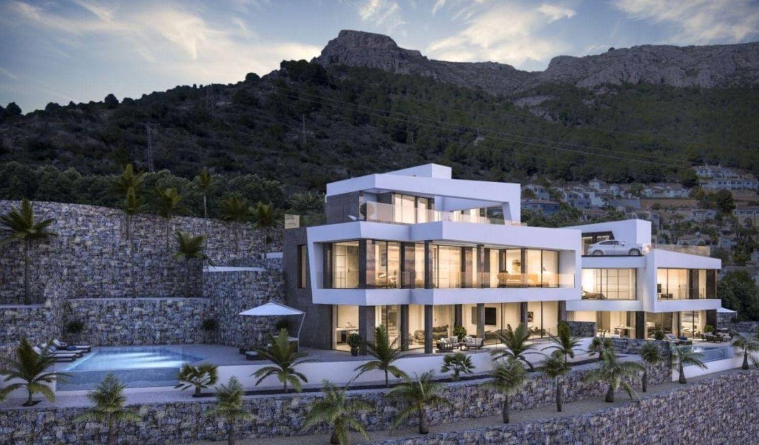 4 soveværelse Villa til salg i Calpe / Calp med swimmingpool - € 1.850.000 (Ref: 6613494)