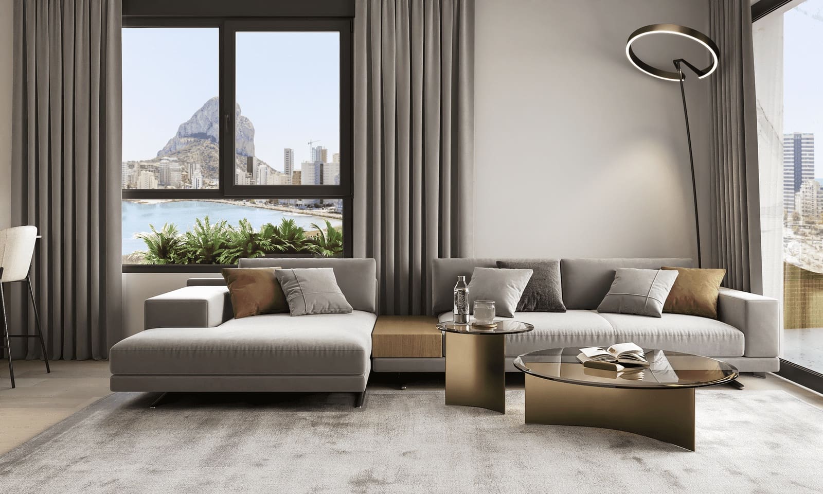 3 Zimmer Apartment zu verkaufen in Calpe / Calp mit Pool Garage - 555.000 € (Ref: 7670783)