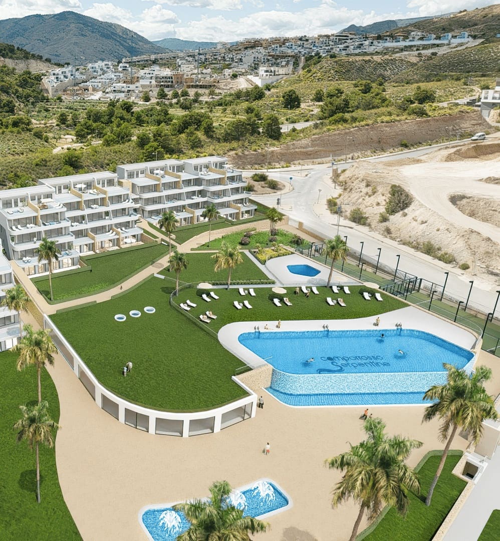 2 bedroom Apartment for sale in Finestrat with pool garage - € 460,000 (Ref: 7670784)