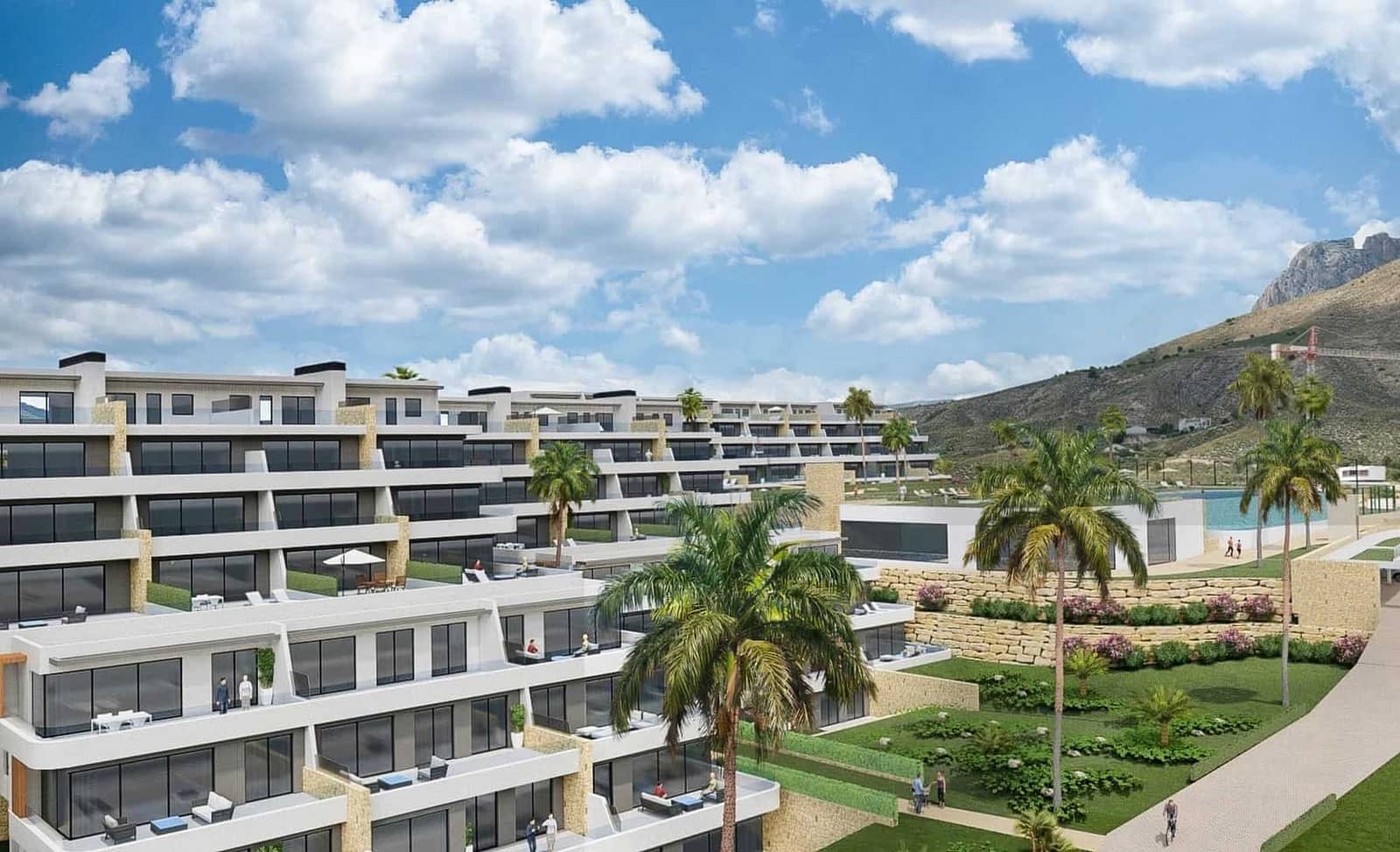 2 bedroom Apartment for sale in Finestrat with pool garage - € 460,000 (Ref: 7670784)