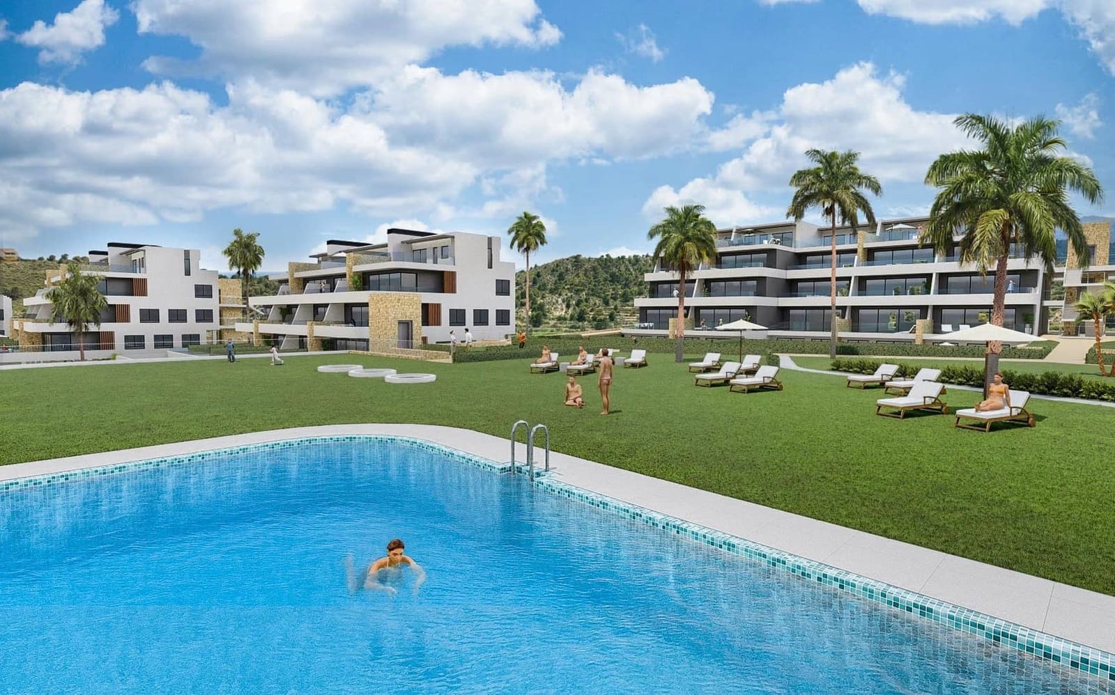 2 bedroom Apartment for sale in Finestrat with pool garage - € 460,000 (Ref: 7670784)