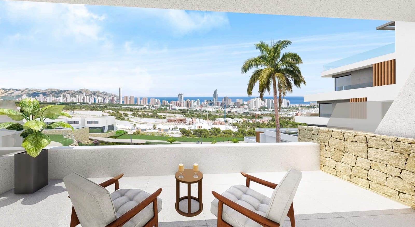 2 bedroom Apartment for sale in Finestrat with pool garage - € 460,000 (Ref: 7670784)