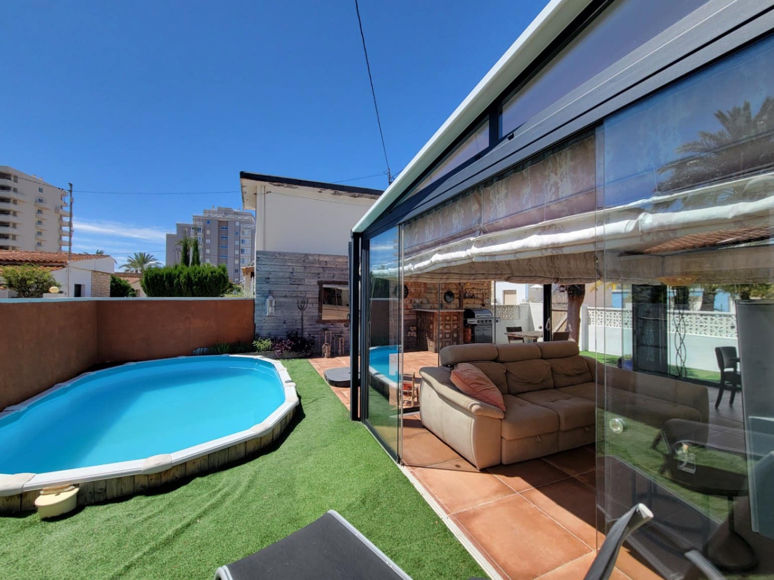 2 soveværelse Villa til salg i Calpe / Calp med swimmingpool garage - € 420.000 (Ref: 9838658)