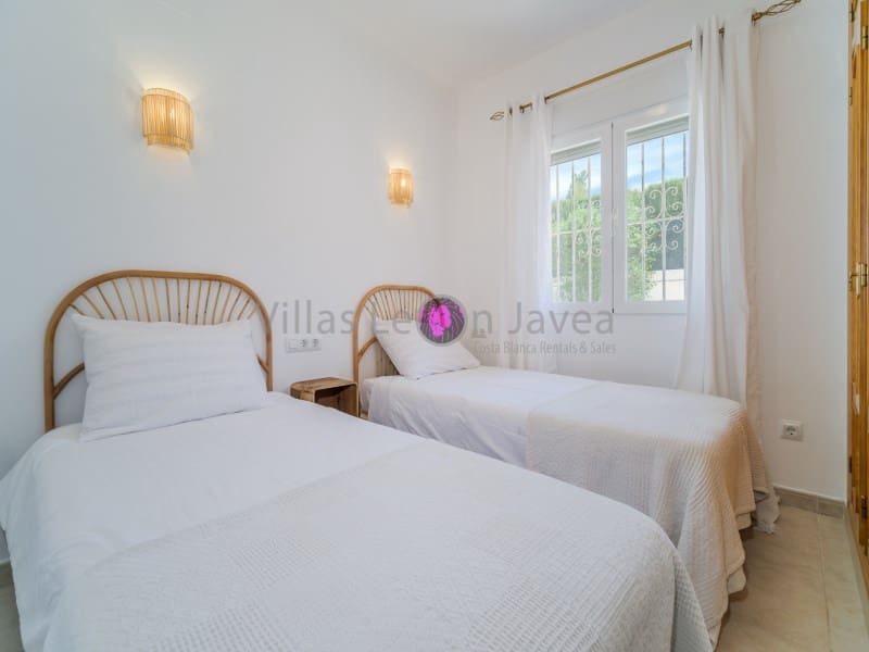 Chalet de 3 habitaciones en Javea / Xàbia en alquiler vacacional con piscina - 1.495 € (Ref: 9605284)