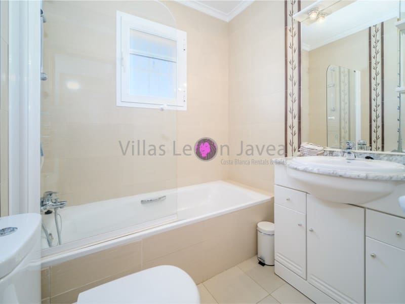 Chalet de 3 habitaciones en Javea / Xàbia en alquiler vacacional con piscina - 1.495 € (Ref: 9605284)