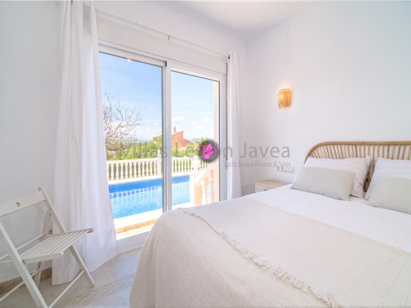 Chalet de 3 habitaciones en Javea / Xàbia en alquiler vacacional con piscina - 1.495 € (Ref: 9605284)