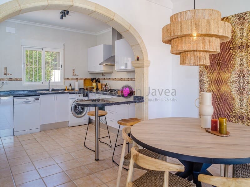 Chalet de 3 habitaciones en Javea / Xàbia en alquiler vacacional con piscina - 1.495 € (Ref: 9605284)