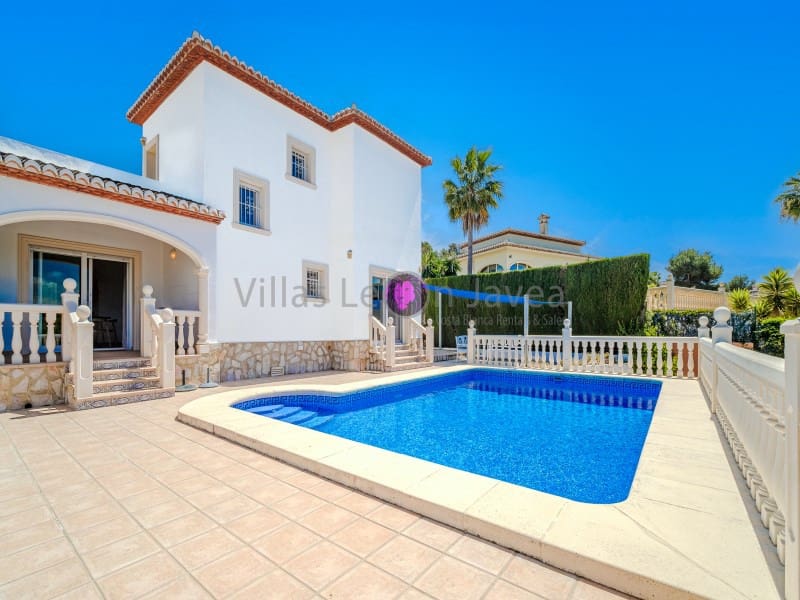 Chalet de 3 habitaciones en Javea / Xàbia en alquiler vacacional con piscina - 1.495 € (Ref: 9605284)