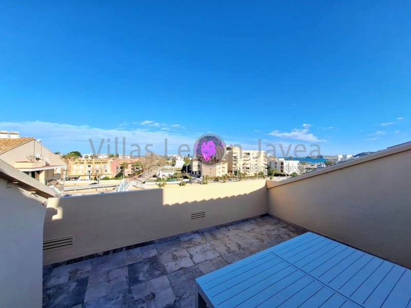 4 soveværelse Penthouse til leje i Javea / Xabia med swimmingpool garage - € 2.500 (Ref: 9605288)