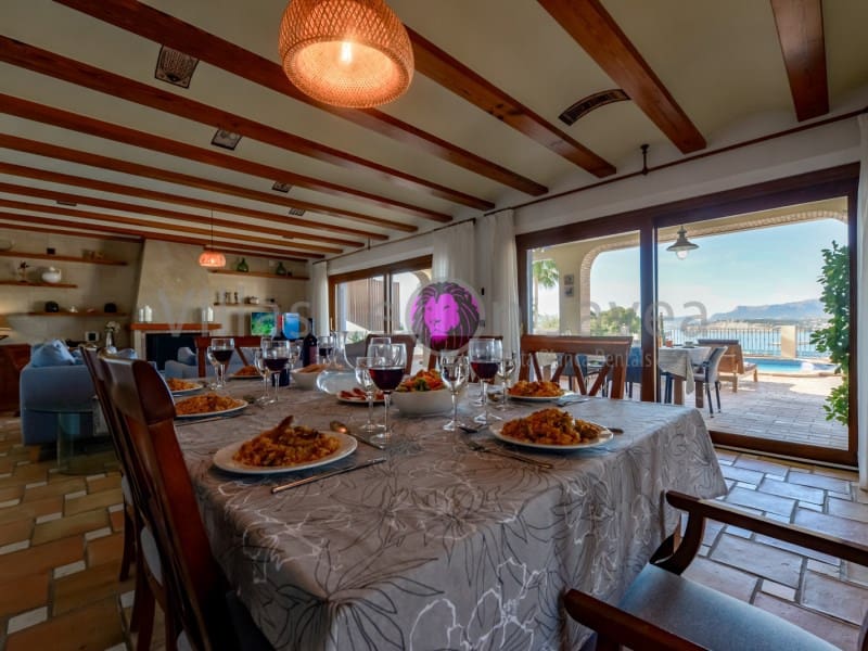 4 makuuhuone Huvila myytävänä paikassa Moraira mukana 
autotalli - 2 950 000 € (Ref: 9605290)