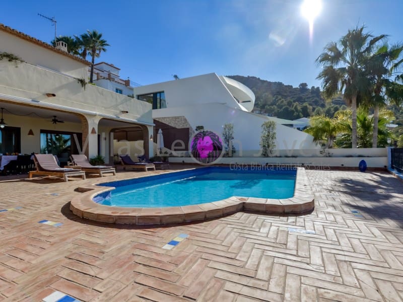 4 makuuhuone Huvila myytävänä paikassa Moraira mukana 
autotalli - 2 950 000 € (Ref: 9605290)