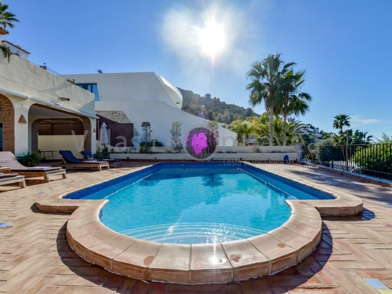 4 makuuhuone Huvila myytävänä paikassa Moraira mukana 
autotalli - 2 950 000 € (Ref: 9605290)