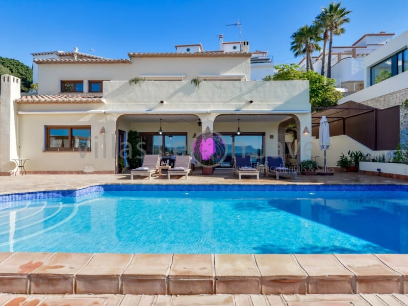 4 makuuhuone Huvila myytävänä paikassa Moraira mukana 
autotalli - 2 950 000 € (Ref: 9605290)