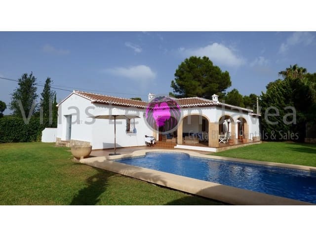 3 sypialnia Willa do wynajęcia w Cap Martí - El Tossalet - Pinomar, Javea / Xàbia z garażem - 1 750 € (Ref: 9605293)