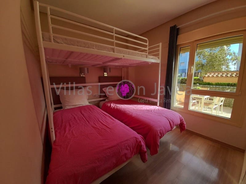 Appartement de 2 chambres à louer à Javea / Xabia avec piscine garage - 1 550 € (Ref: 9723597)