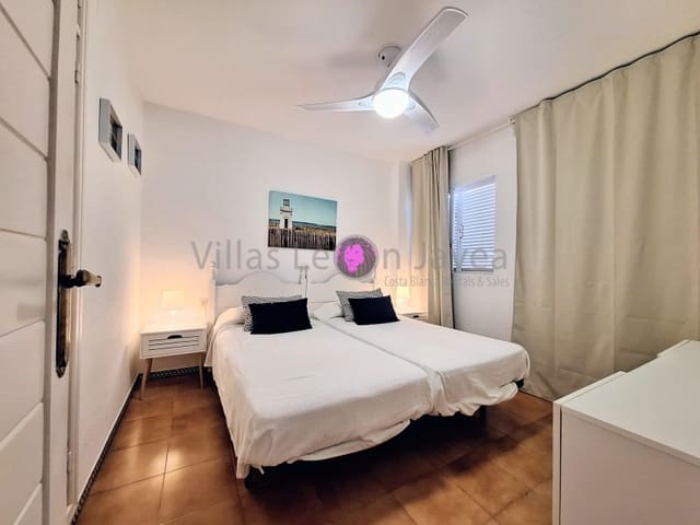 1 Zimmer Apartment zu vermieten in Montañar - El Arenal, Javea / Xàbia mit Pool - 700 € (Ref: 9723609)