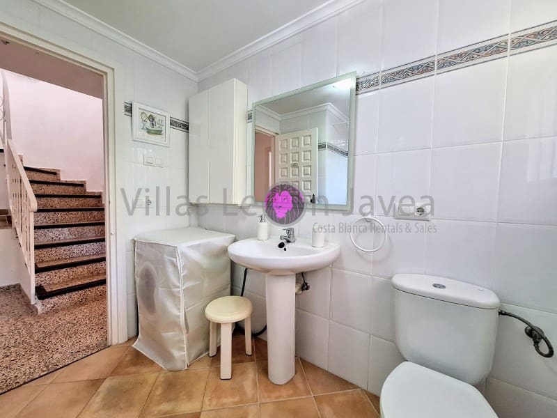 2 bedroom Townhouse for rent in Javea / Xabia with garage - € 1,100 (Ref: 9723612)