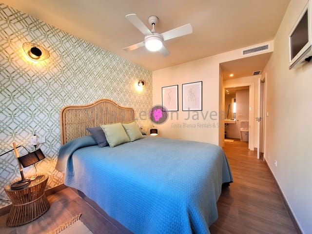 Apartamento de 2 habitaciones en Montañar - El Arenal, Javea / Xàbia en alquiler con piscina garaje - 1.500 € (Ref: 9780465)