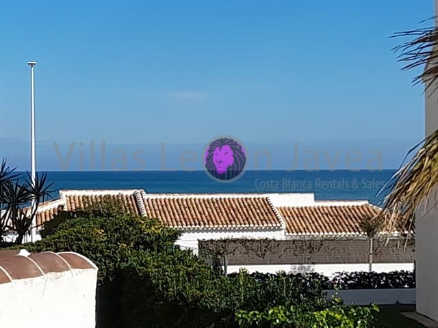 3 soveværelse Byhus til leje i Arenal, Javea / Xàbia med swimmingpool garage - € 1.200 (Ref: 9790956)