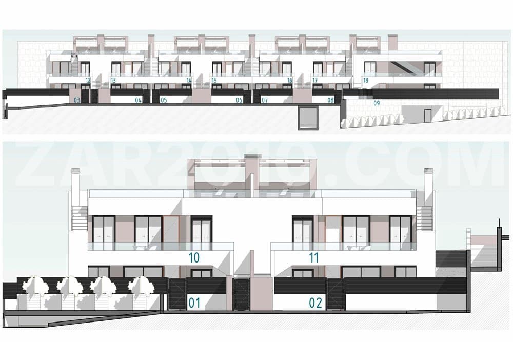 2 sovrum Takvåning till salu i Vera med pool garage - 298 500 € (Ref: 10041956)