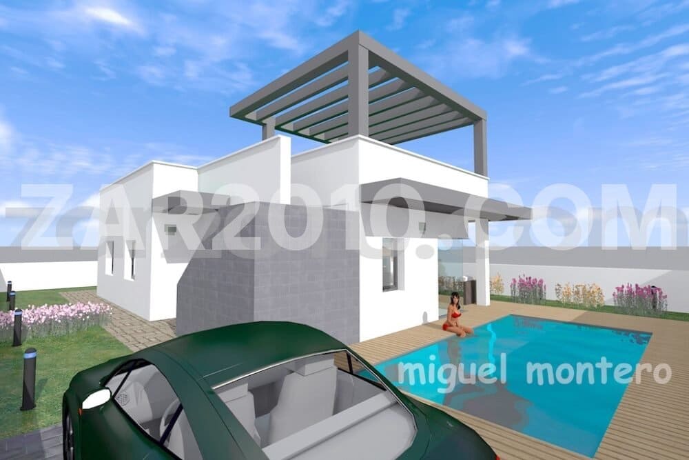 3 chambre Villa/Maison à vendre à Los Gallardos avec piscine garage - 264 000 € (Ref: 10041960)