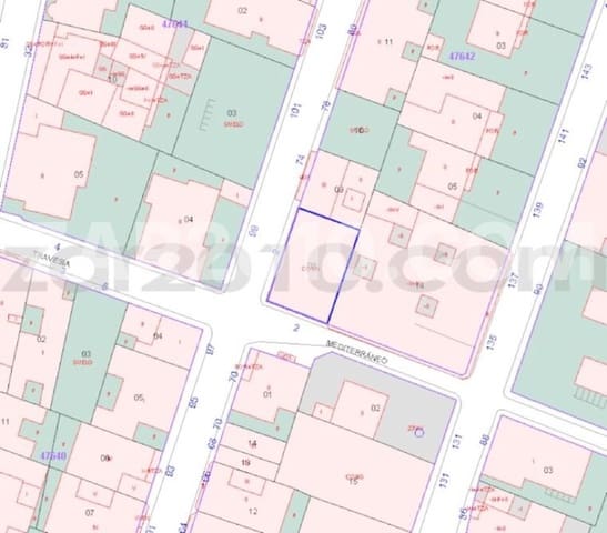 Byggetomt til salgs i Garrucha - € 99 000 (Ref: 10041963)