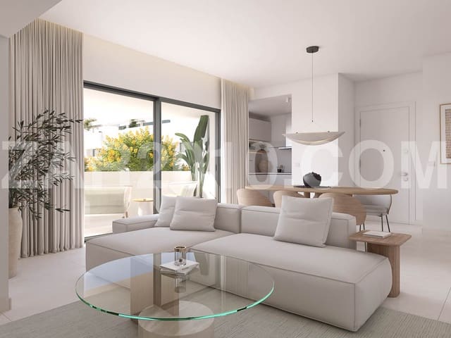 3 sypialnia Apartament przy plaży na sprzedaż w Las Marinas - Pueblo Laguna, Vera z basenem garażem - 325 000 € (Ref: 8425447)