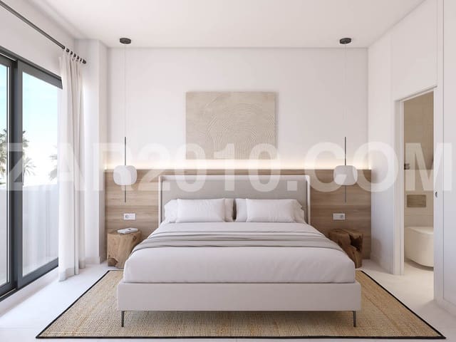 3 sypialnia Apartament przy plaży na sprzedaż w Las Marinas - Pueblo Laguna, Vera z basenem garażem - 325 000 € (Ref: 8425447)