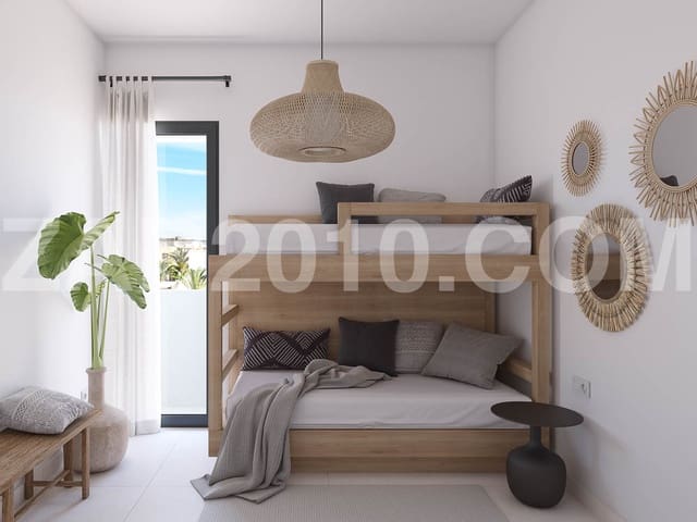 3 sypialnia Apartament przy plaży na sprzedaż w Las Marinas - Pueblo Laguna, Vera z basenem garażem - 325 000 € (Ref: 8425447)