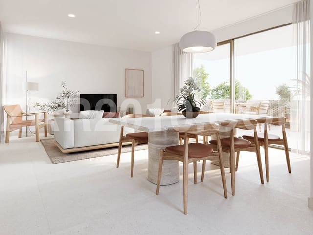 3 sypialnia Apartament przy plaży na sprzedaż w Las Marinas - Pueblo Laguna, Vera z basenem garażem - 325 000 € (Ref: 8425447)