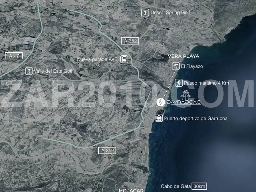 Apartamento Playa de 3 habitaciones en Vera en venta con piscina garaje - 325.000 € (Ref: 8425447)